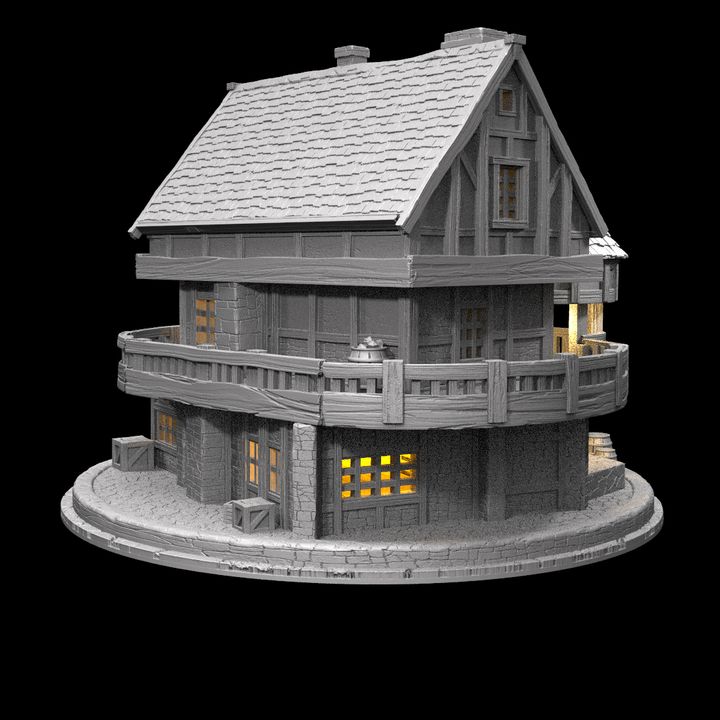 🏰 Arathyra Villa | 28mm Scale FDM Terrain for D&D & RPGs 📚