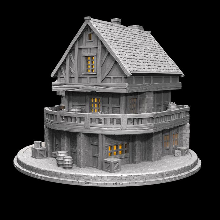 🏰 Arathyra Villa | 28mm Scale FDM Terrain for D&D & RPGs 📚