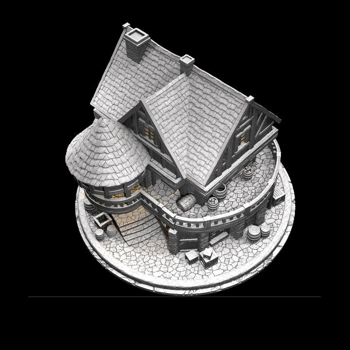 🏰 Arathyra Villa | 28mm Scale FDM Terrain for D&D & RPGs 📚
