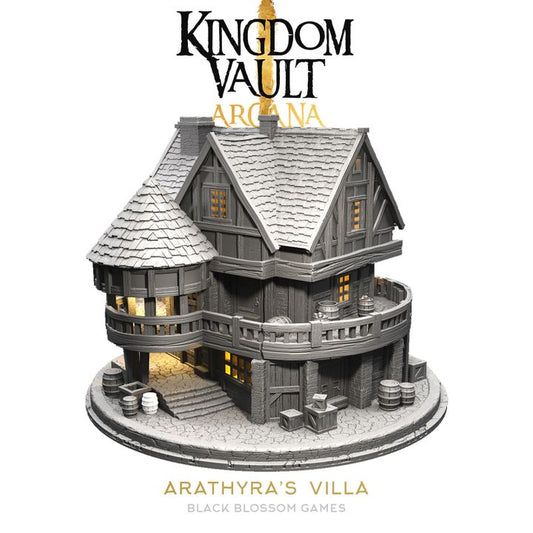 🏰 Arathyra Villa | 28mm Scale FDM Terrain for D&D & RPGs 📚