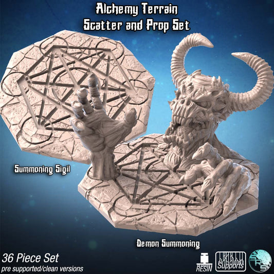 Alchemy Demon Summoning Scatter Set by SRS Studios