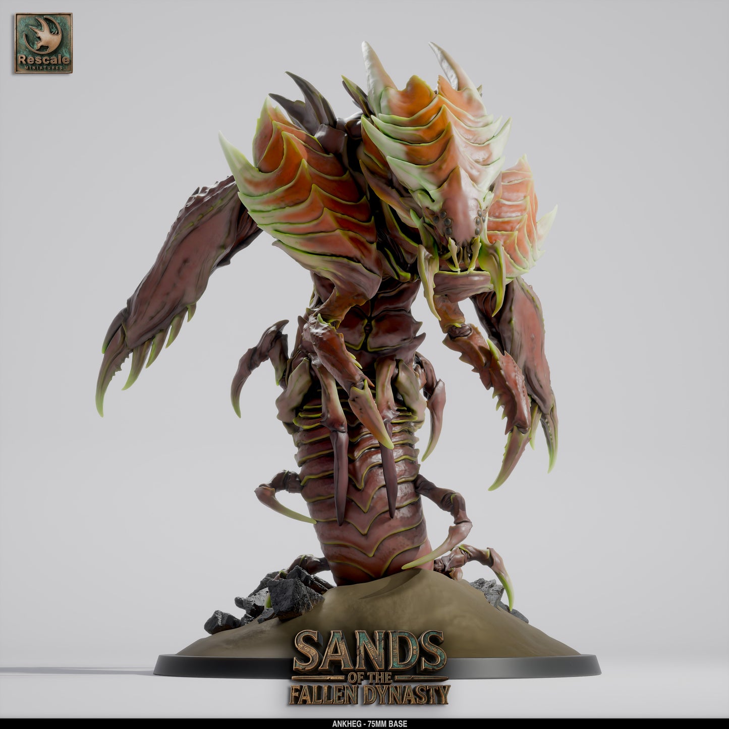 🐜 Ankheg | 12K Resin 75mm Burrowing Monster for D&D & RPGs 🌍