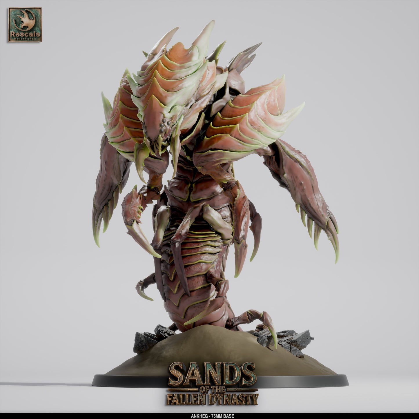 🐜 Ankheg | 12K Resin 75mm Burrowing Monster for D&D & RPGs 🌍