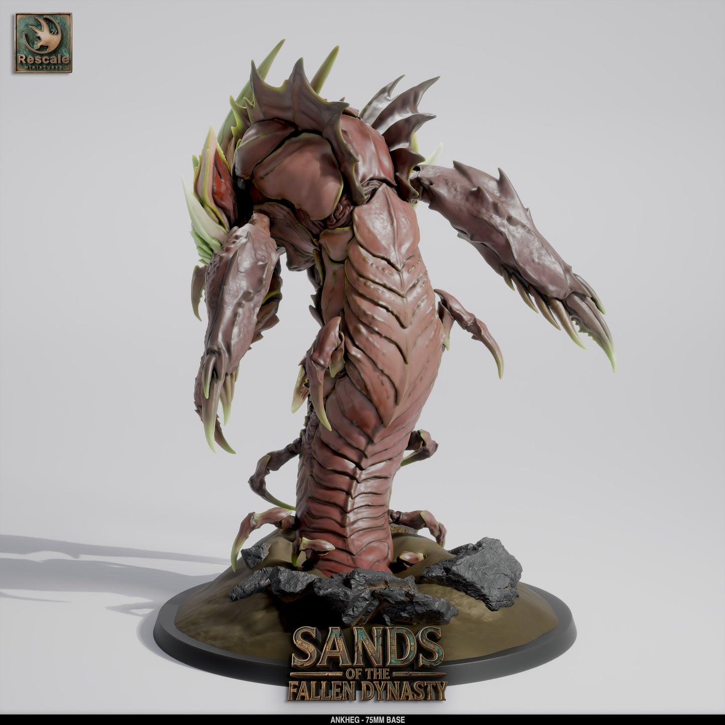 🐜 Ankheg | 12K Resin 75mm Burrowing Monster for D&D & RPGs 🌍