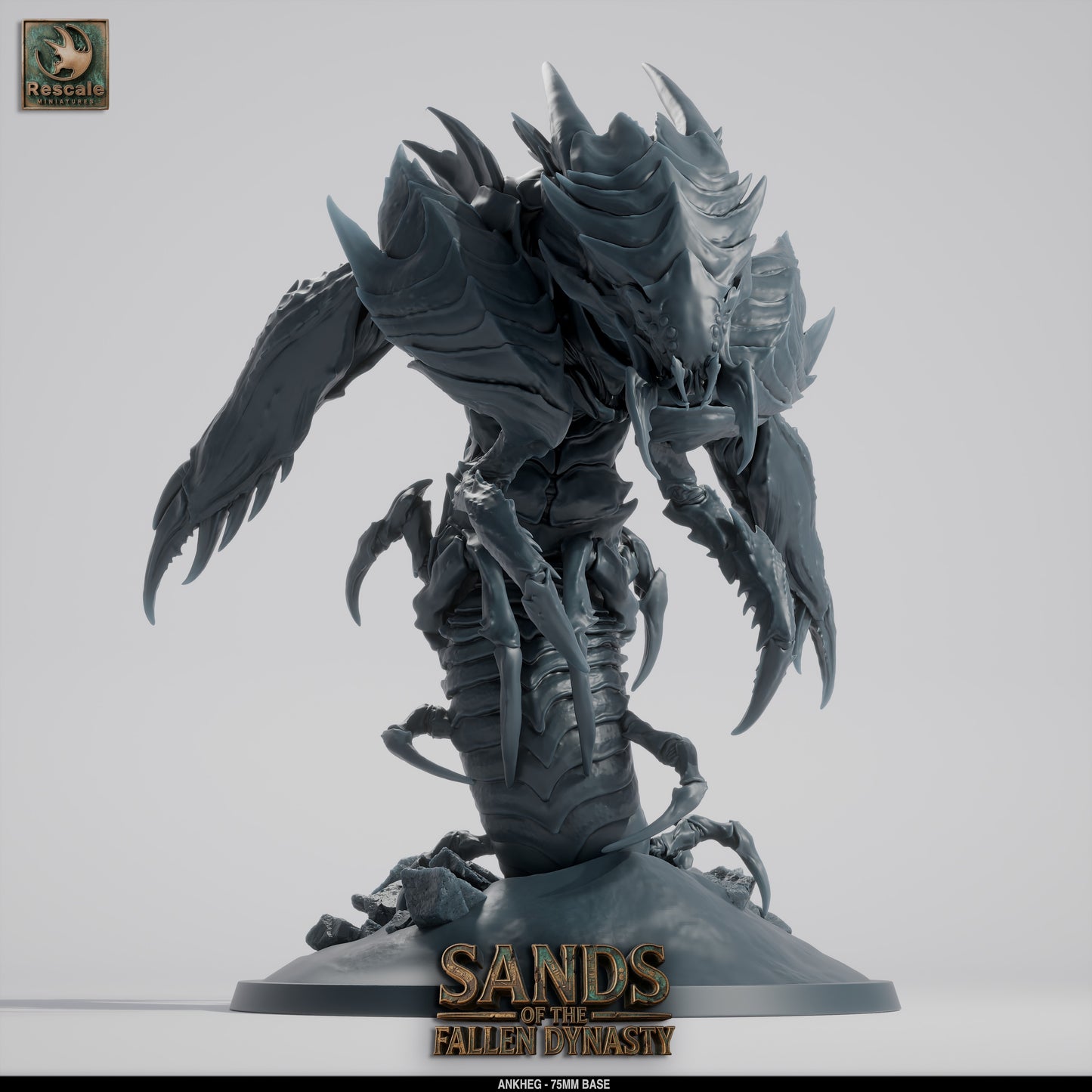 🐜 Ankheg | 12K Resin 75mm Burrowing Monster for D&D & RPGs 🌍