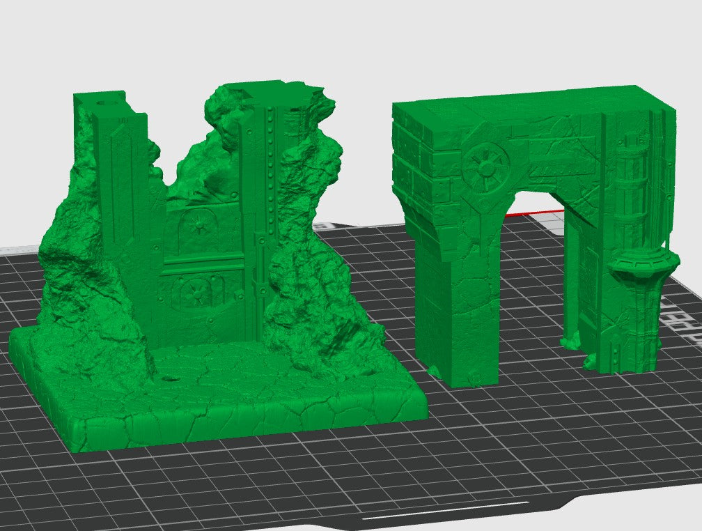 Arch Diorama Display Base by Limelight Miniatures