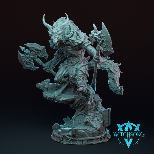 Ascendant Greatwolf by Witchsong Miniatures