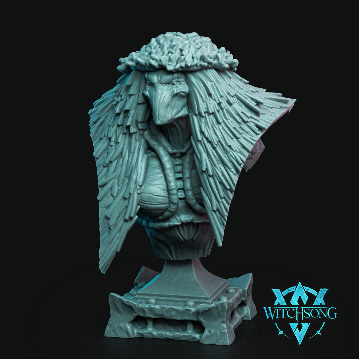 Avatar of Autumn Bust | 12K Resin Miniature with Base for D&D, Warhammer AOS & RPGs