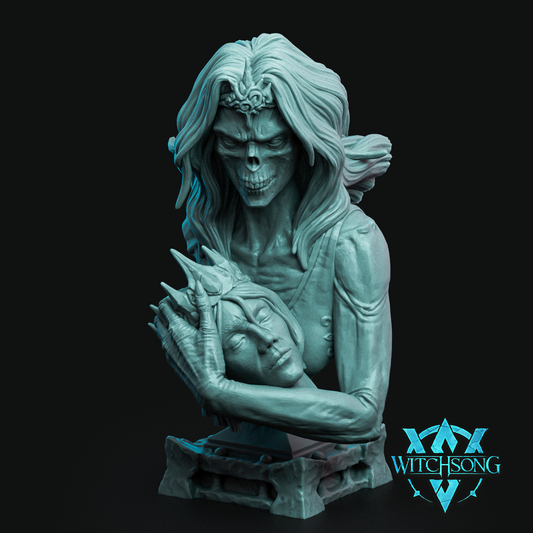 Banshee Queen Bust by Witchsong Miniatures