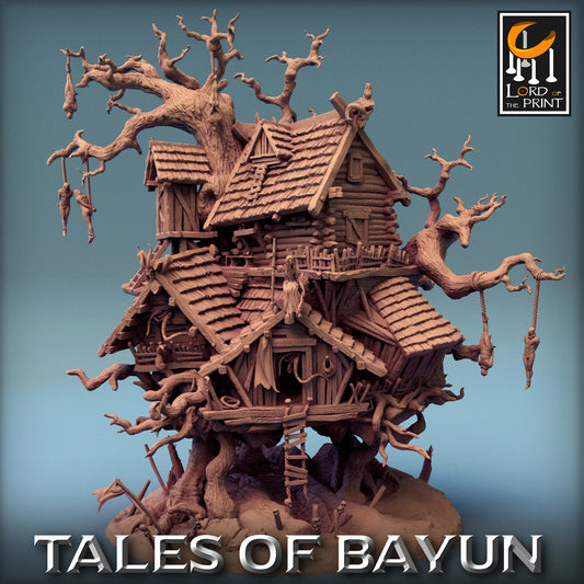 Isba, Baba Yaga's House | Primal 12K Resin Monster for D&D & RPGs