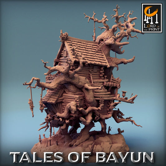 Isba, Baba Yaga's House | Primal 12K Resin Monster for D&D & RPGs