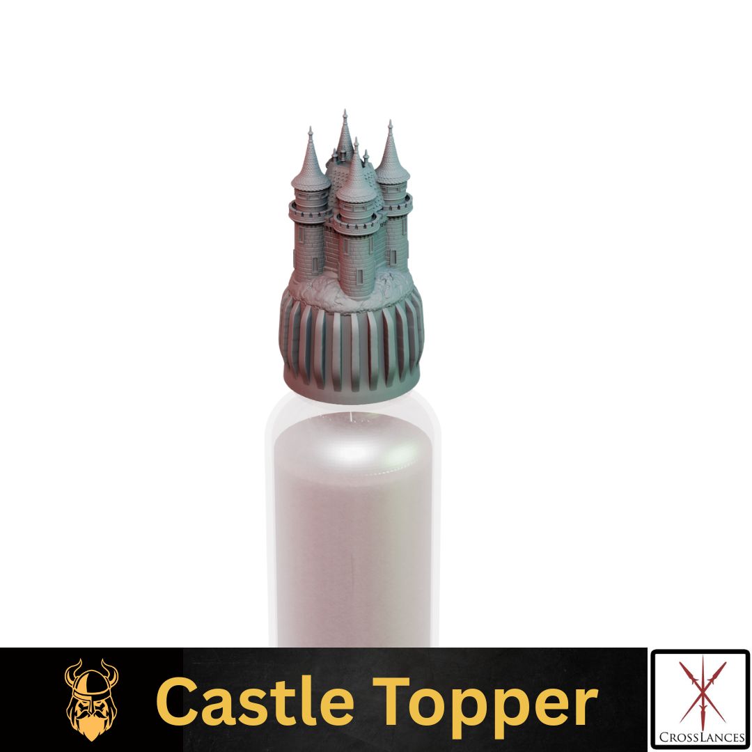 Castle Bottle Cap\Topper by Cross Lances