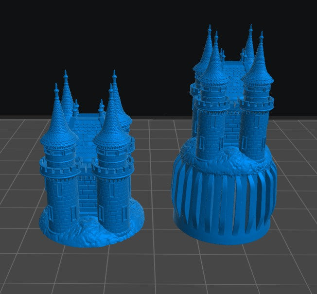 Castle Cap | 12K Resin Dropper Bottle Holder for Vallejo & Army Painter
