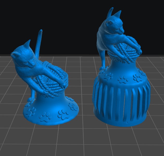Cat Color Cap | 12K Resin Dropper Bottle Holder for Vallejo & Army Painter