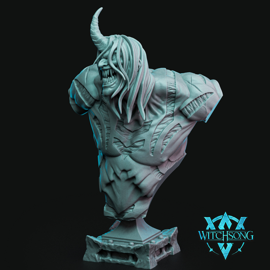 Champion of Wrath Bust by Witchsong Miniatures