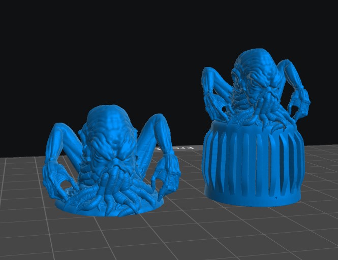 Cthulhu Cap | 12K Resin Dropper Bottle Holder for Vallejo & Army Painter