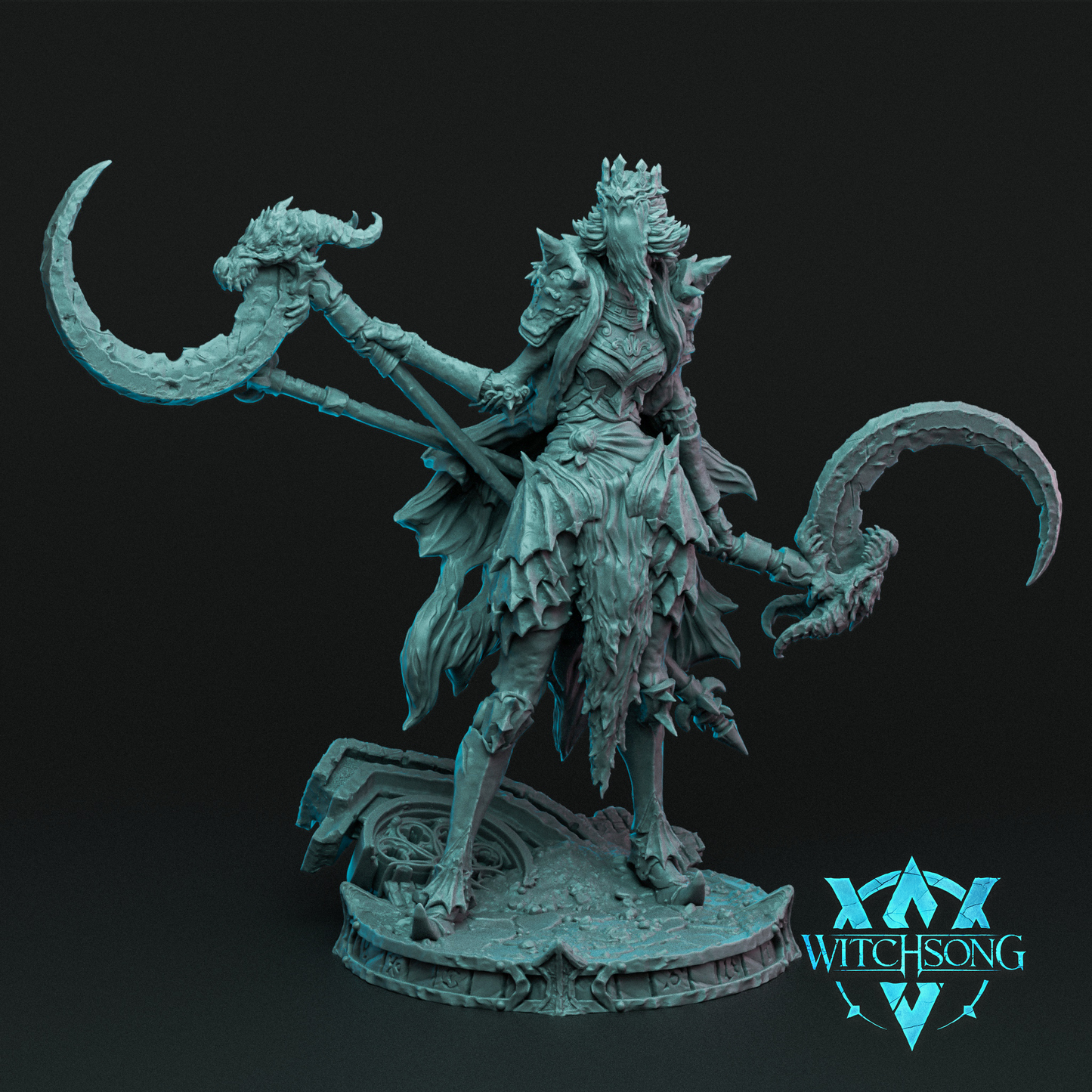 Faceless Queen by Witchsong Miniatures