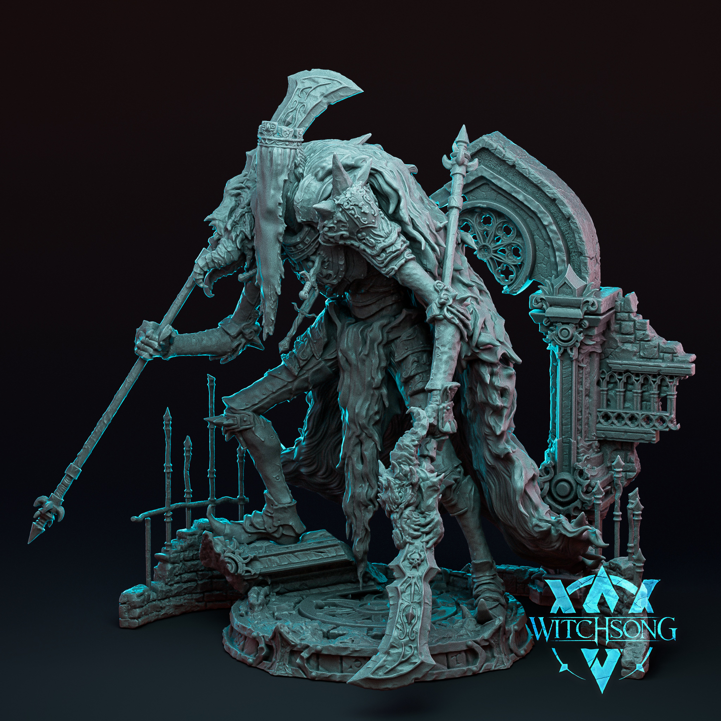 Faceless King by Witchsong Miniatures