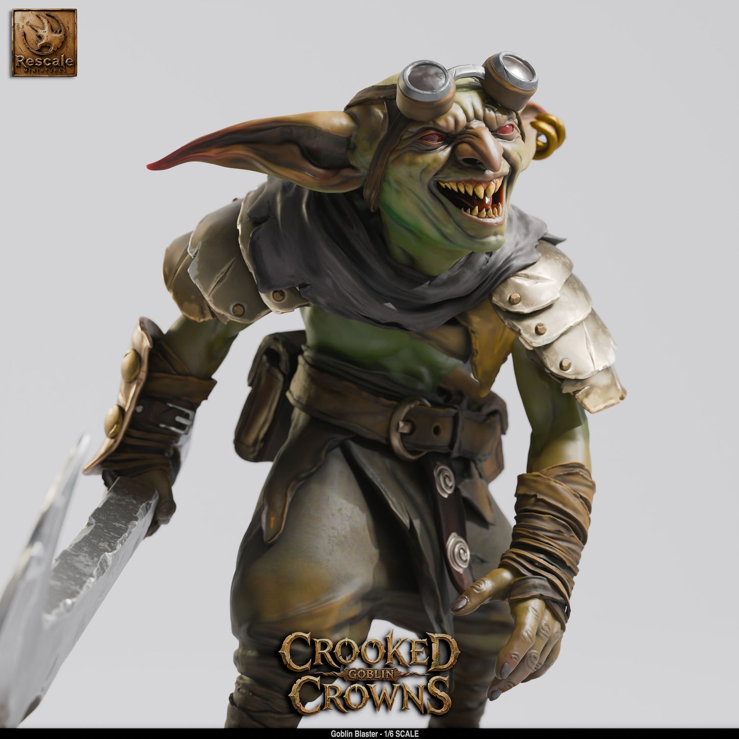 Goblin Blaster XL Collector | 12K Resin Epic Diorama (202mm Tall)