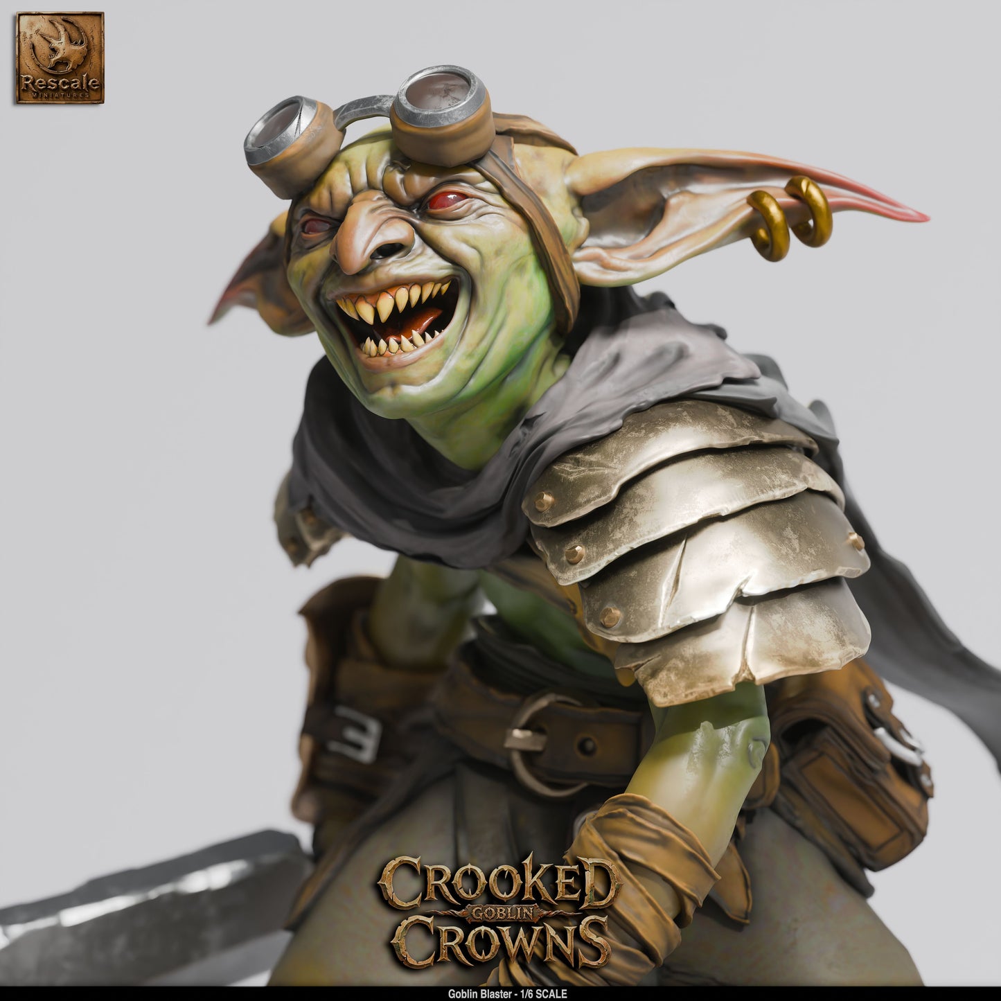 Goblin Blaster XL Collector | 12K Resin Epic Diorama (202mm Tall)