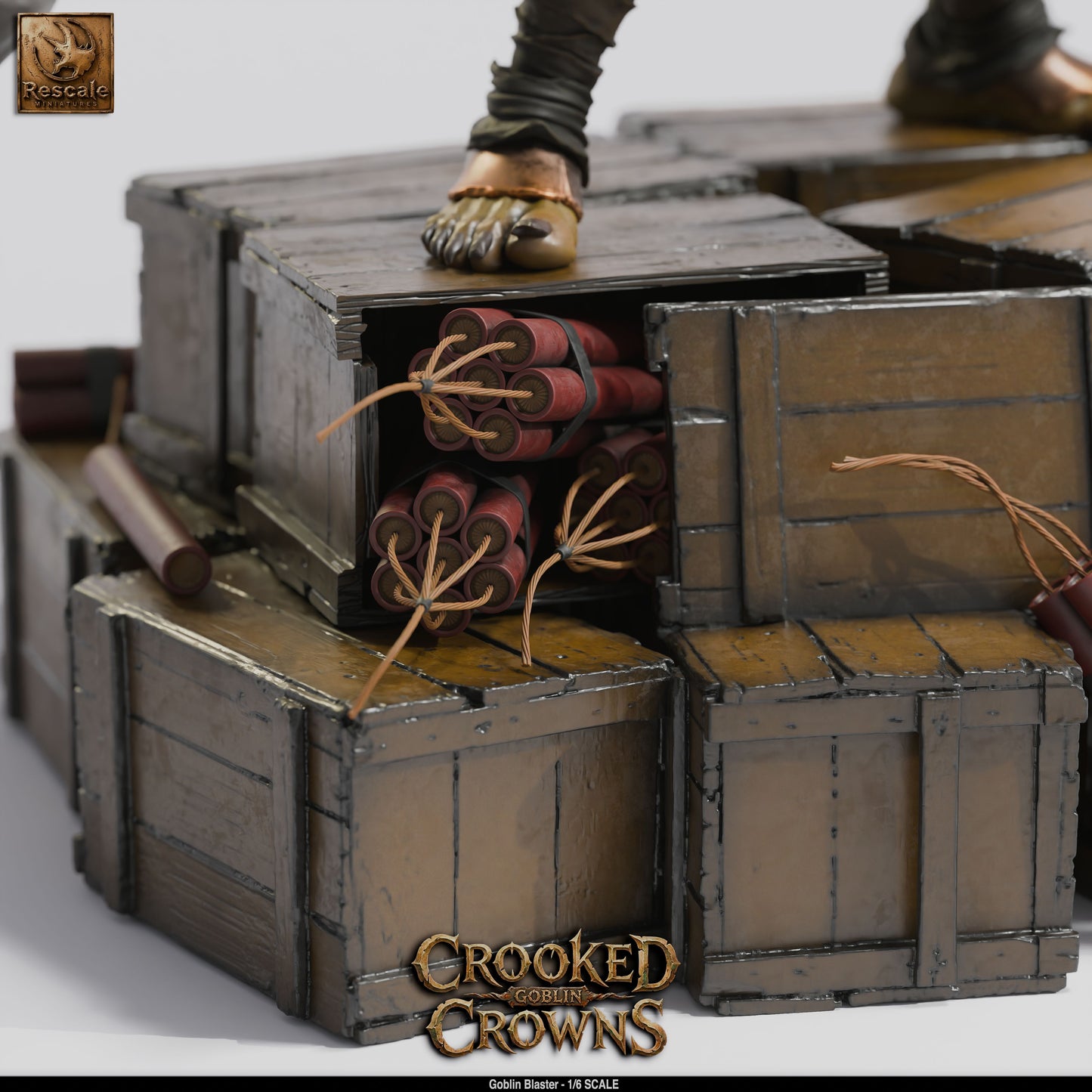 Goblin Blaster XL Collector | 12K Resin Epic Diorama (202mm Tall)
