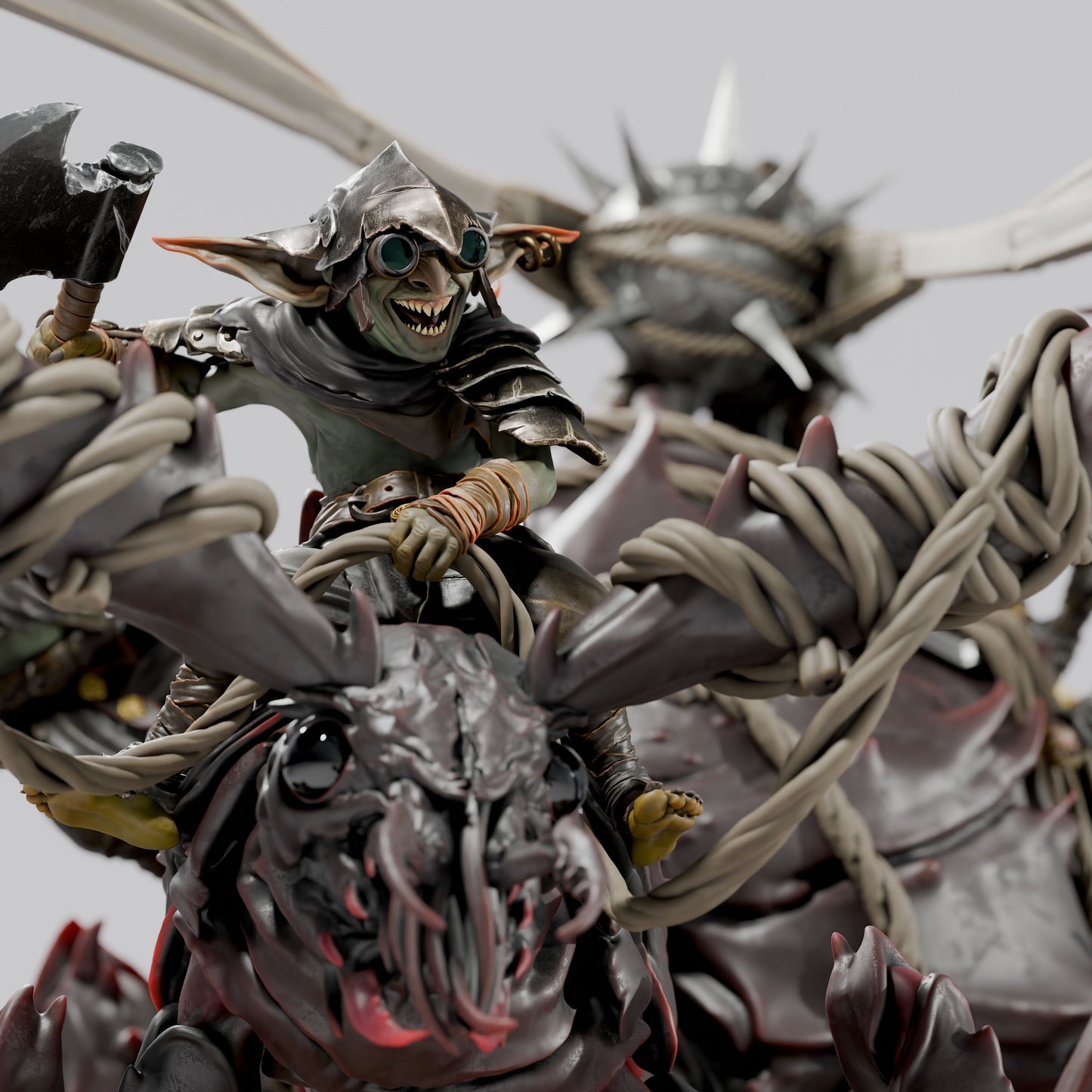 Goblin Siege Crawler | 12K Resin 130mm Epic Monster with Build Options
