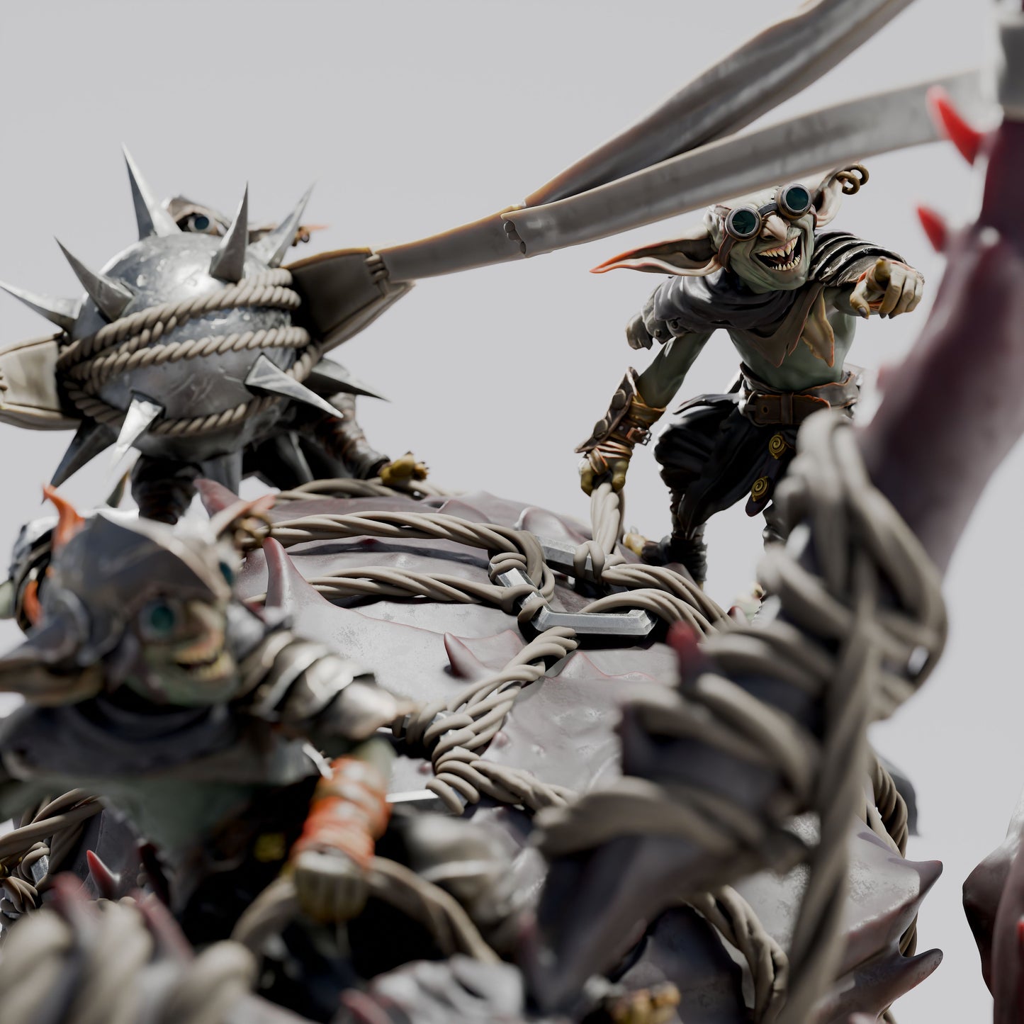 Goblin Siege Crawler | 12K Resin 130mm Epic Monster with Build Options