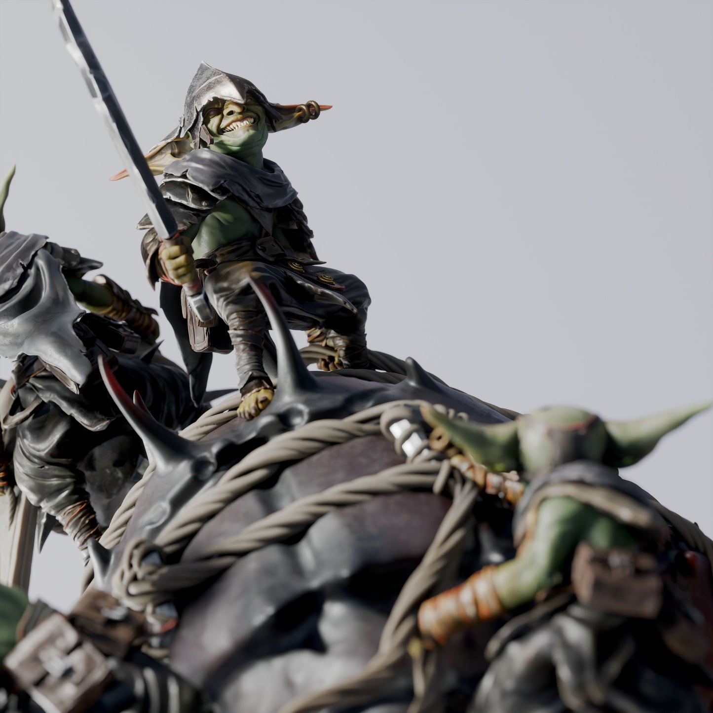 Goblin Siege Crawler | 12K Resin 130mm Epic Monster with Build Options