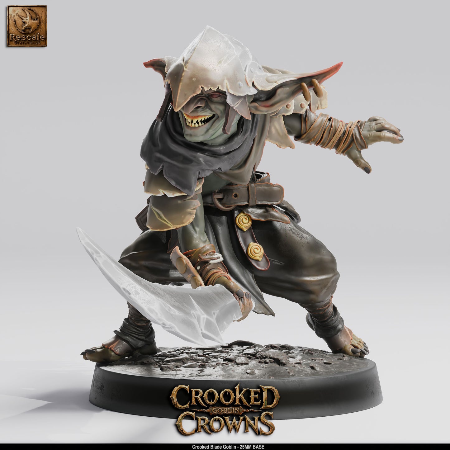 Goblins | 15-Pack 12K Resin 25mm Warband for D&D & Wargames