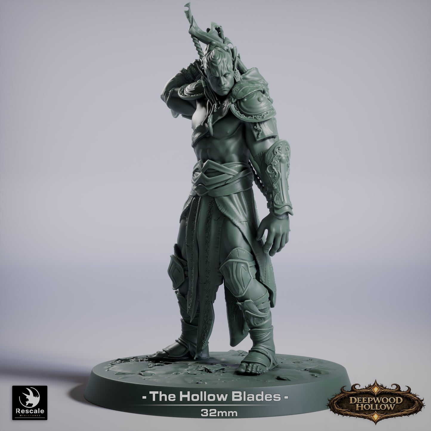 ⚔️ Pack: Dark Elves - The Hollow Blades | 15-Pack 12K Resin 32mm Warband 🗡️