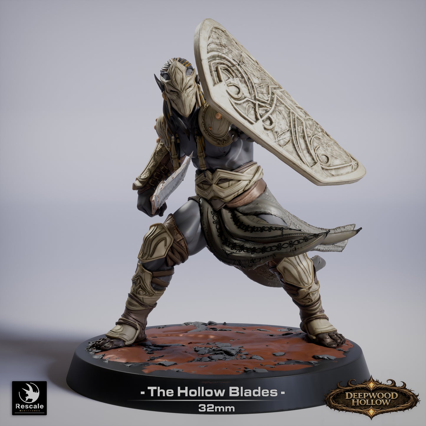 ⚔️ Pack: Dark Elves - The Hollow Blades | 15-Pack 12K Resin 32mm Warband 🗡️