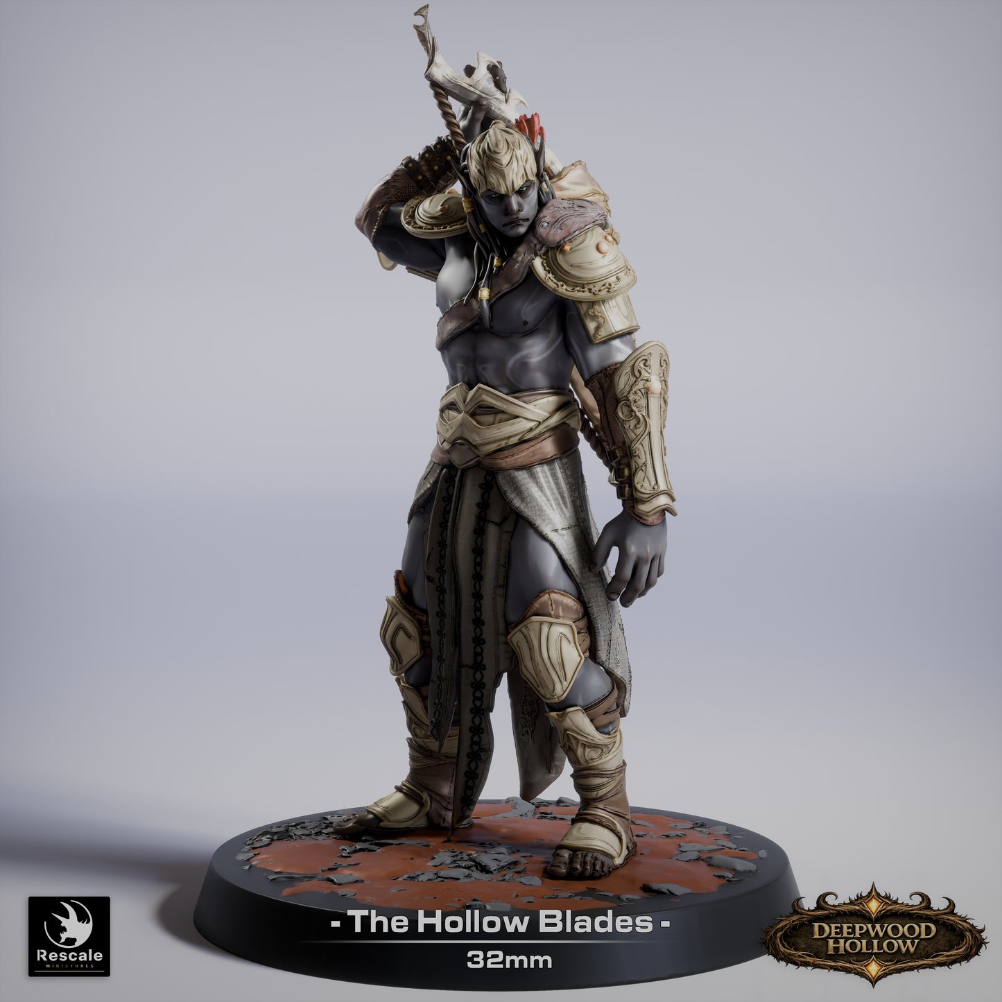 ⚔️ Pack: Dark Elves - The Hollow Blades | 15-Pack 12K Resin 32mm Warband 🗡️