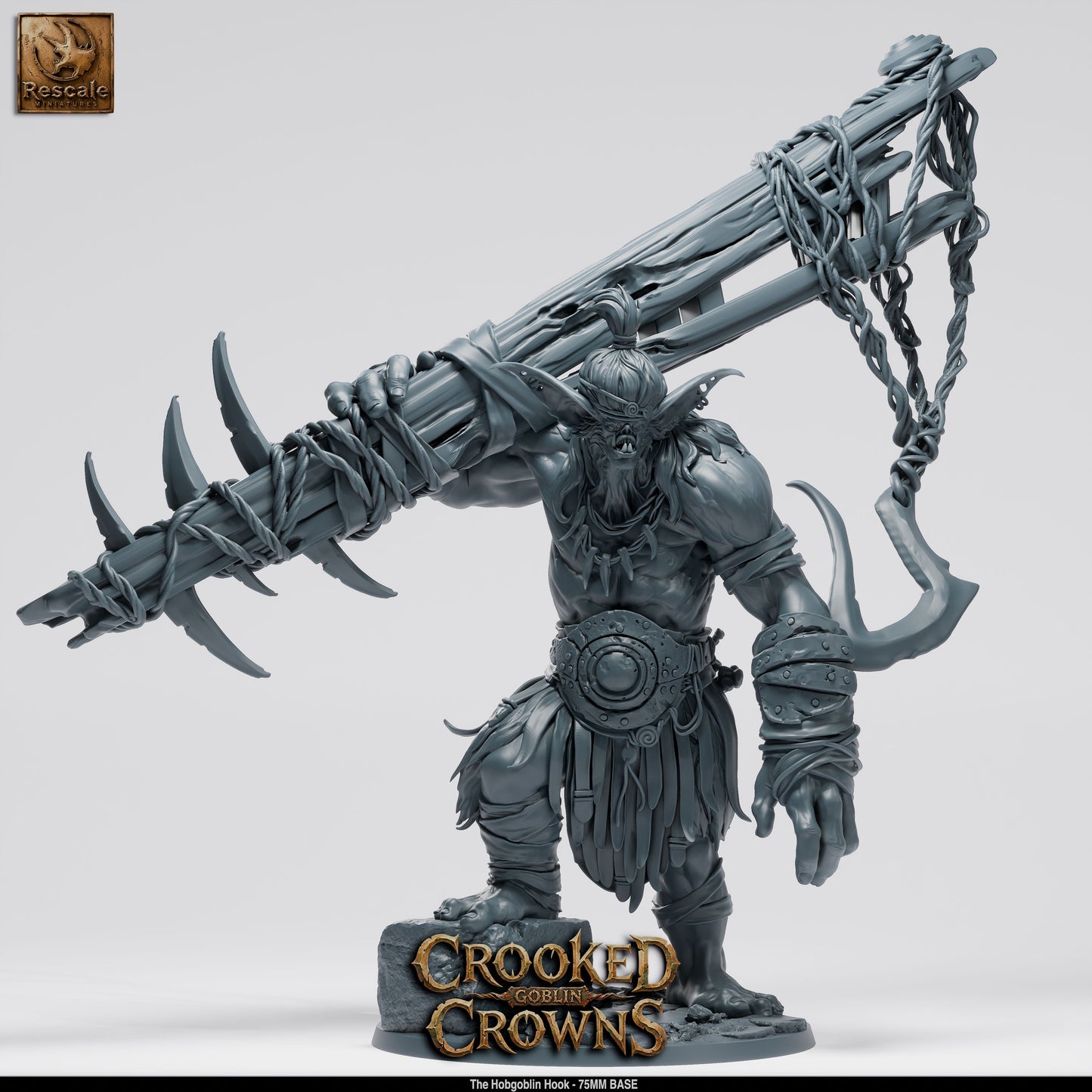 Hobgoblins | 3 Elite Warriors - 12K Resin 50mm/75mm for D&D & Wargames