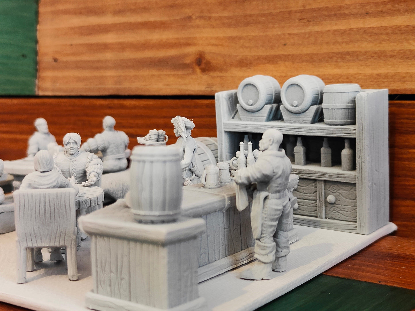 Tavern Scene from Infernal Miniatures and RM Printables