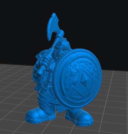 Dwarf Iron Hearth Guard by RM Printables