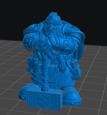 Dwarf Iron Hearth Guard by RM Printables