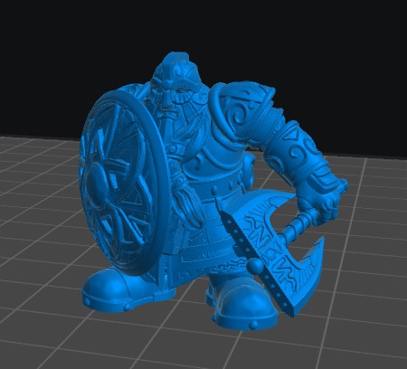 Dwarf Iron Hearth Guard by RM Printables