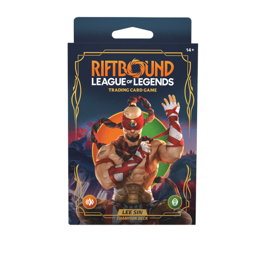 Riftbound: League of Legends TCG - Set One: Origins Champion Deck - Lee Sin