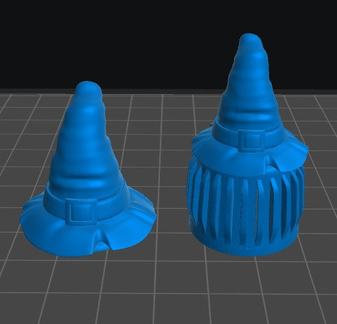 Mage Hat | 12K Resin Dropper Bottle Holder for Vallejo & Army Painter