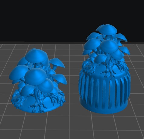 Mushroom Cap | 12K Resin Dropper Bottle Holder for Vallejo & Army Painter