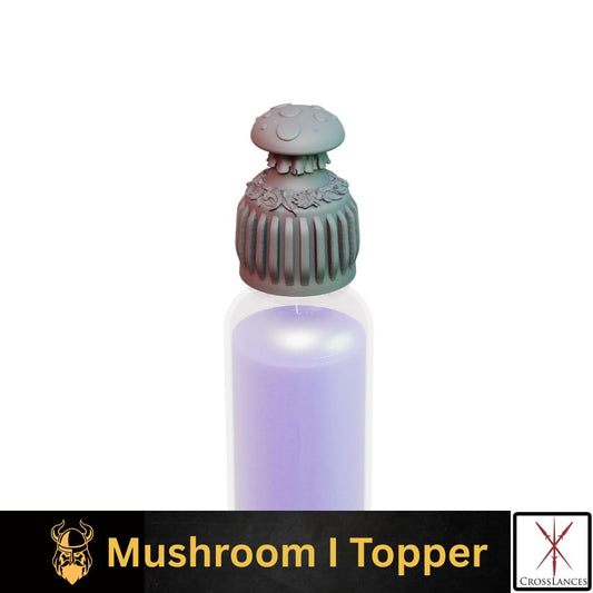 Mushroom Cap | 12K Resin Dropper Bottle Holder for Vallejo & Army Painter