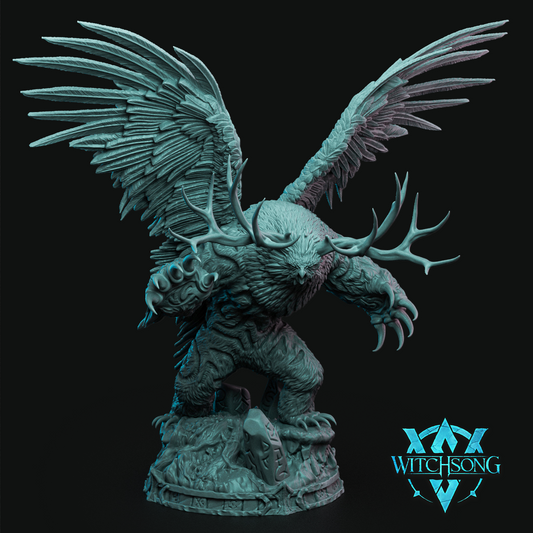 Owl Bear Progenitor by Witchsong Miniatures