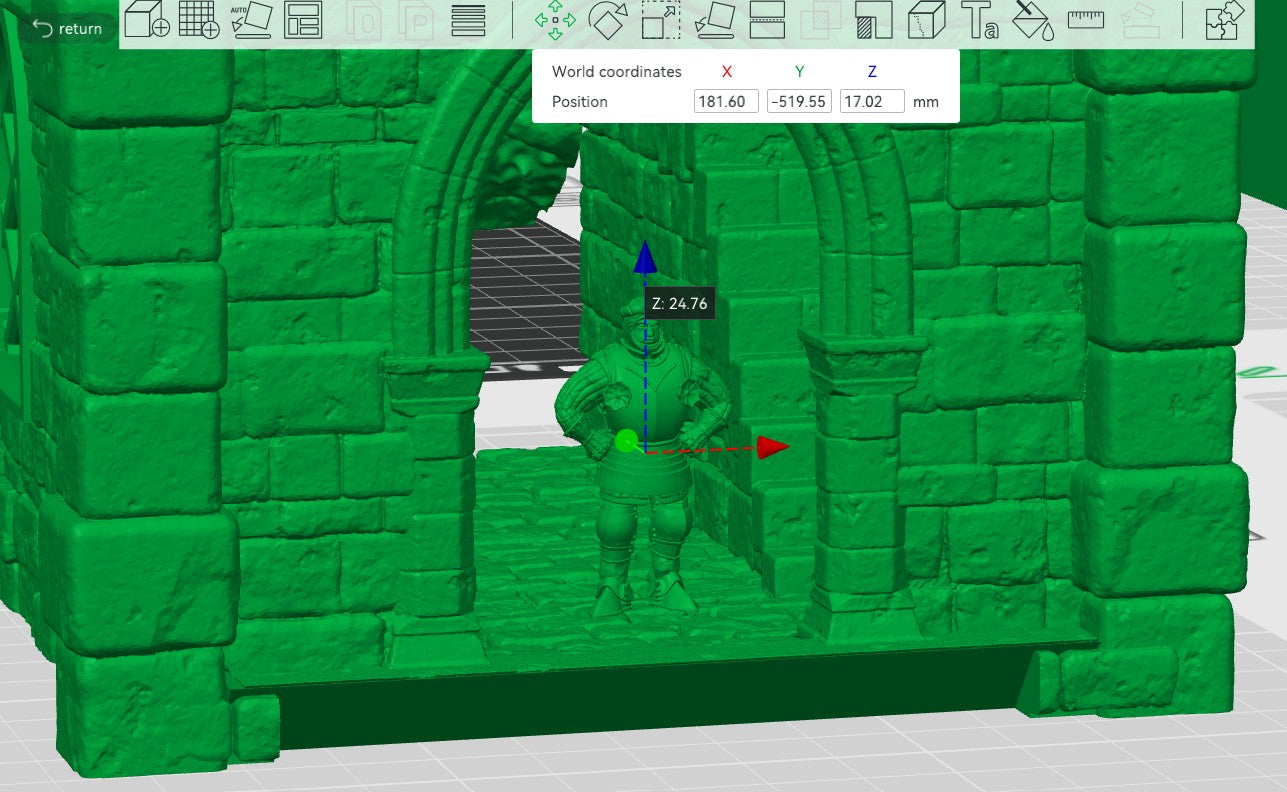 Wizard’s Hold – Grand Medieval Bridge-House Terrain by RM Printables