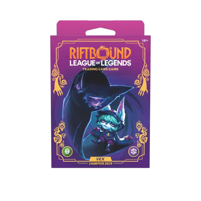 Preorder - Riftbound: League of Legends TCG - Set 3: Unleashed Champion Deck - Vex