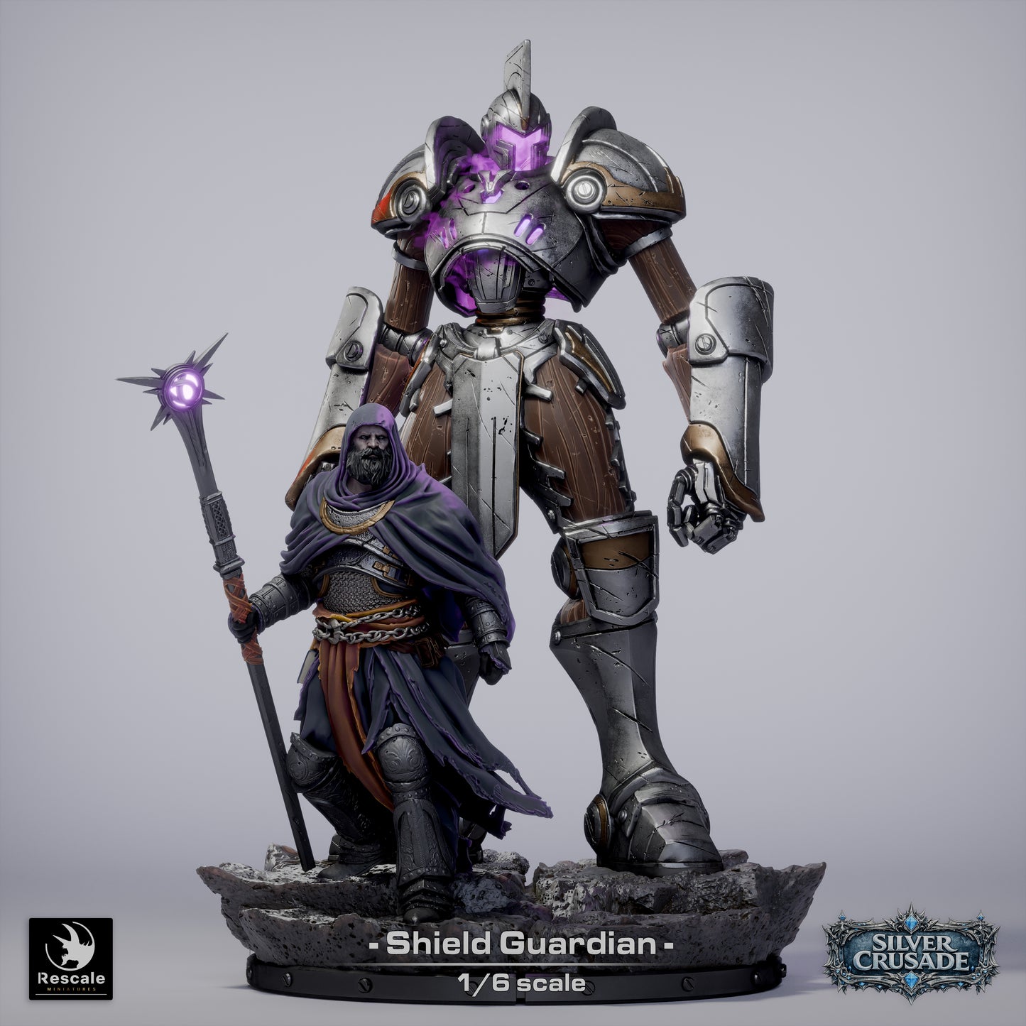 🛡️ Shield Guardian XL Collector | 12K Resin Epic Diorama (1/6th Scale) 🔮