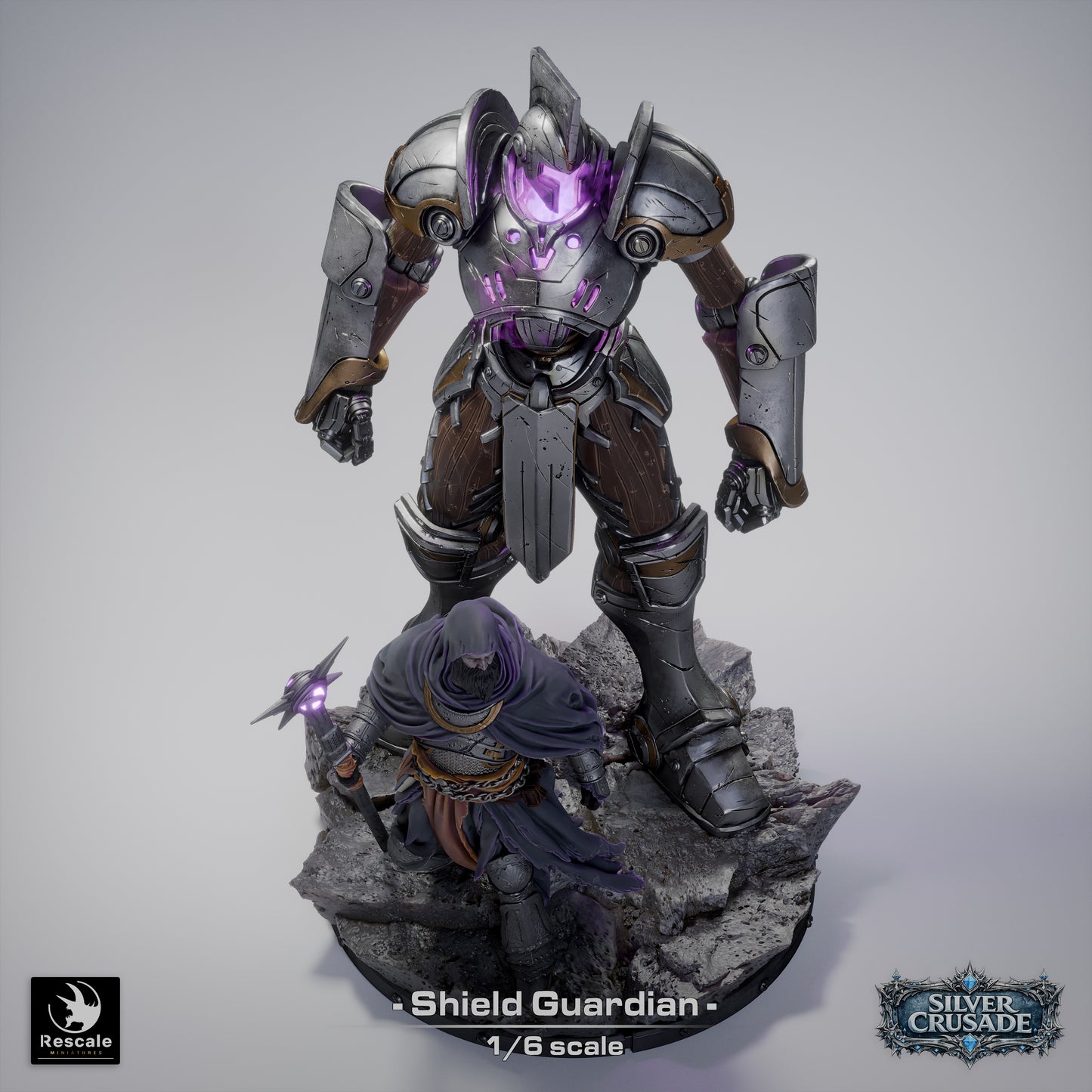 🛡️ Shield Guardian XL Collector | 12K Resin Epic Diorama (1/6th Scale) 🔮