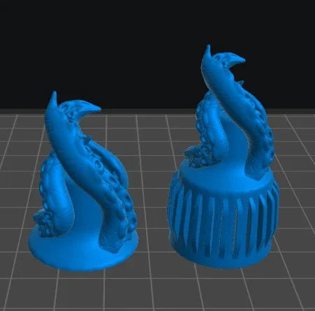 Tentacle Cap | 12K Resin Dropper Bottle Holder for Vallejo & Army Painter