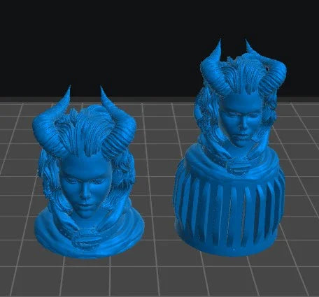 Tiefling Cap | 12K Resin Dropper Bottle Holder for Vallejo & Army Painter