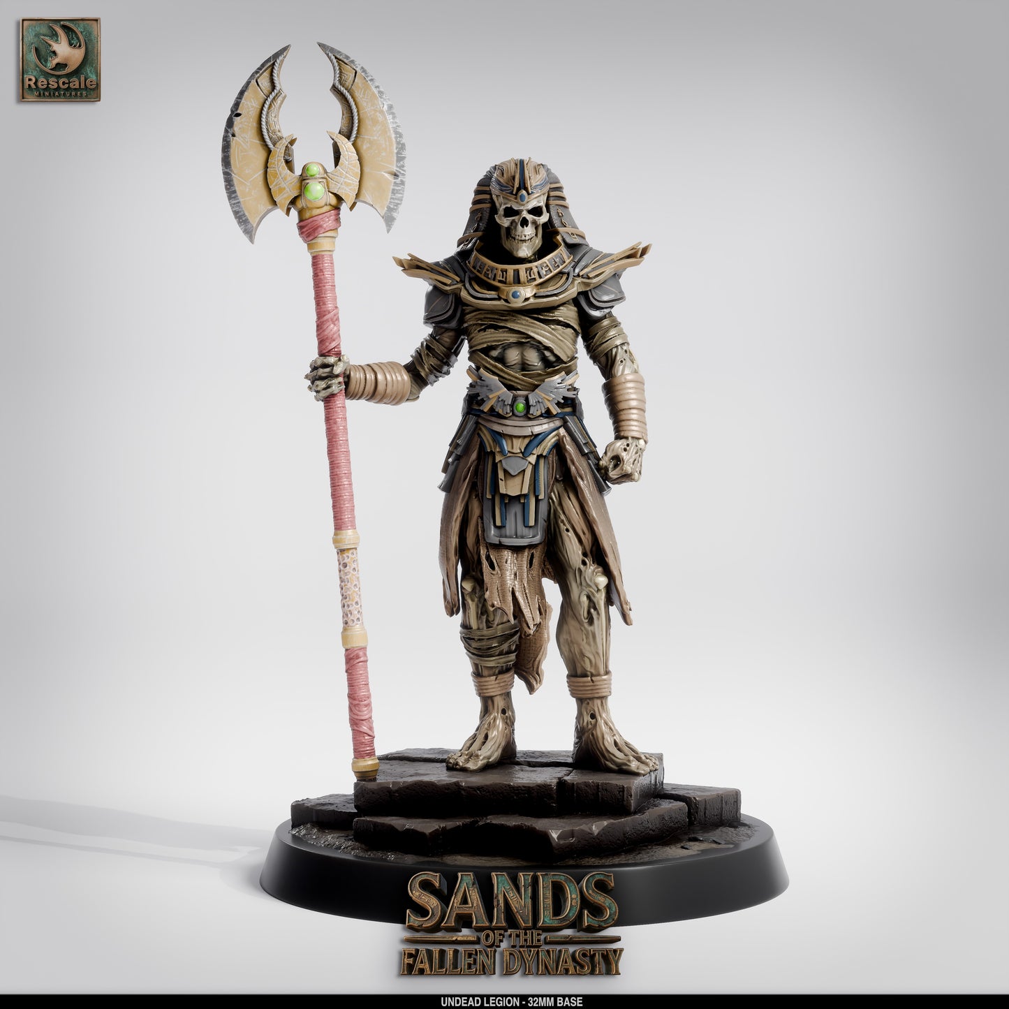 💀 Pack: Undead Legion | 16-Pack 12K Resin 32mm Army for D&D & Wargames ⚔️