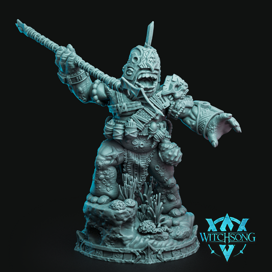 The Whale's Revenge | 12K Resin Miniature with Base for D&D, Warhammer AOS & RPGs